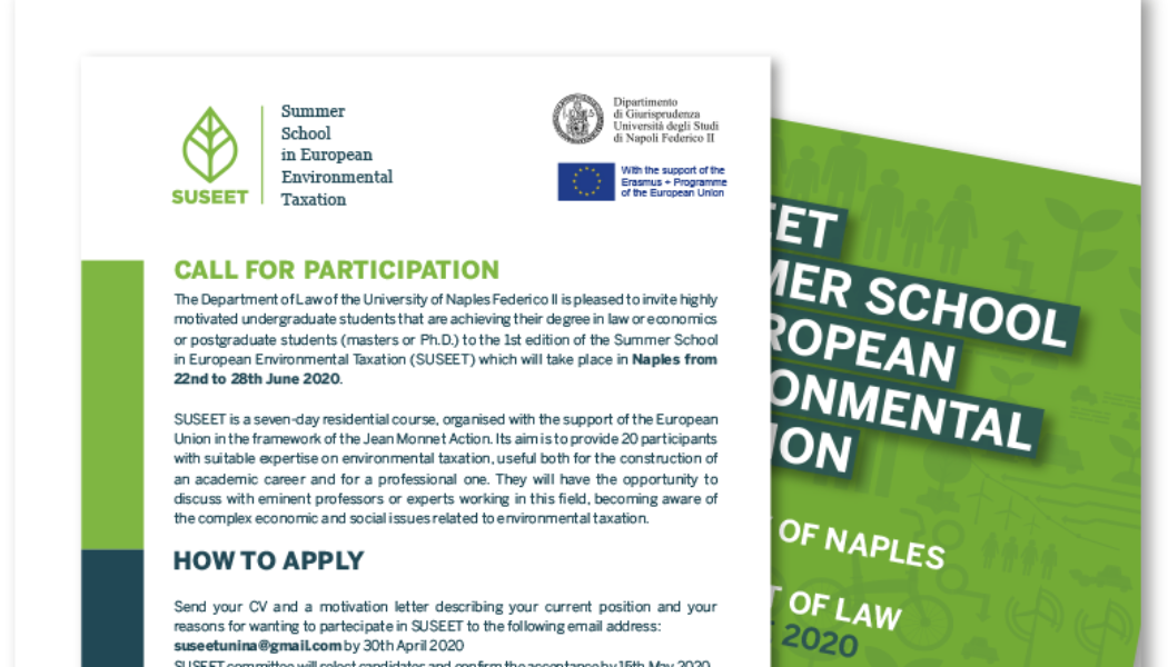 The Call for Participation to SUSEET in now online